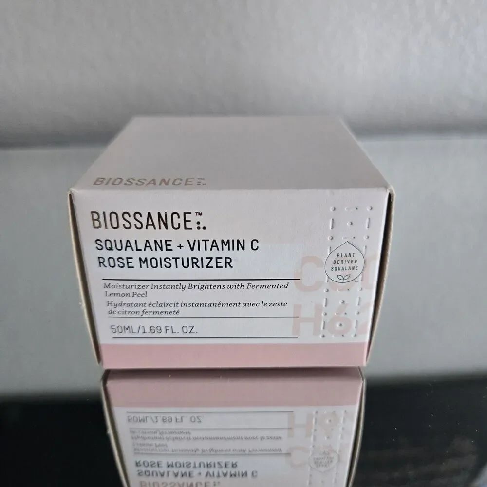 Biossance - Squalane + Vitamin C Rose Moisturizer - 50 ml / 1.69 fl oz